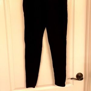 Black leggings with wide high waistband JNY sz. Medium